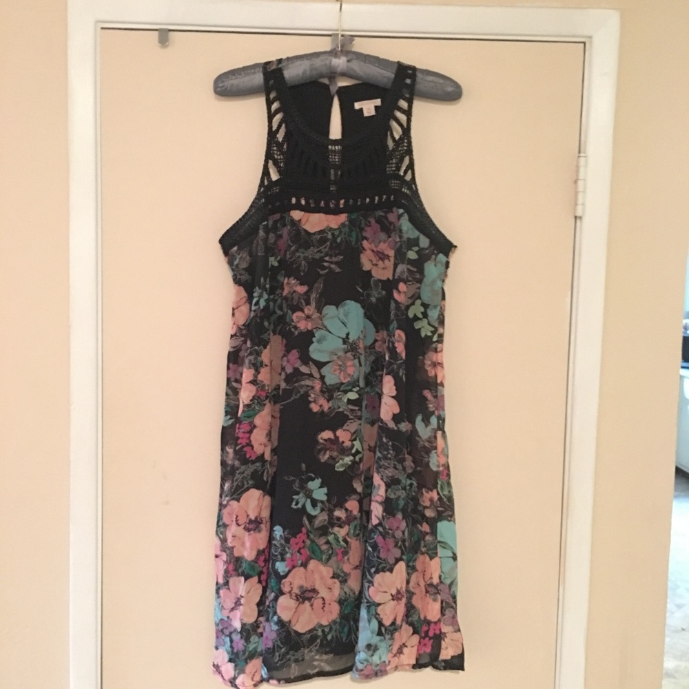 Floral A-Line Dress
